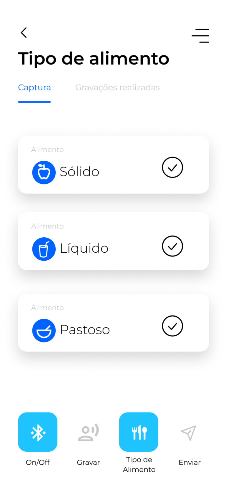 7 - Tipo de Alimento